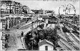 Gare, les rampes et les quais 