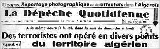 Dbut des vnements