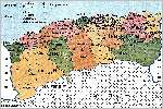Carte de l'Algrie